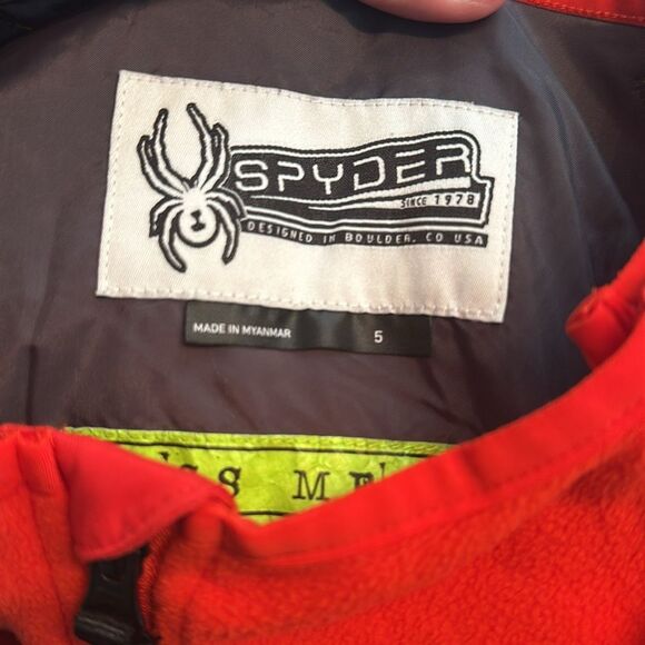 Spyder kids mini expedition red pants size 5 - Picture 6 of 8